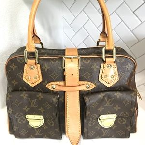 Louis Vuitton Monogram Manhattan Satchel Bag
